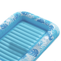 SLOOSH Inflatable Tanning Pool Lounger Float, Blue-XL, 85" x 57"
