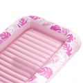 SLOOSH Inflatable Tanning Pool Lounger Float, Blushing Pink XL, 85" x 57"