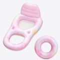 SLOOSH Pink Tie-dye Lounger with Ring Best Value Bundle