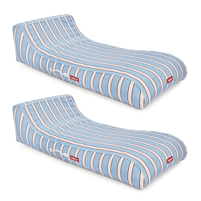Fabric Sunbed Lounger