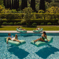 Fabric Sunbed Lounger