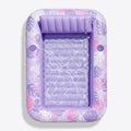 SLOOSH Inflatable Tanning Pool Lounger Float,  Purple-L, 70" × 46"