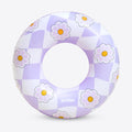 SLOOSH Inflatable Swim Ring, Purple Chase Flower-Bloom State