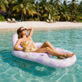 SLOOSH Purple Chase Flower Lounger with Ring Best Value Bundle