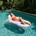 SLOOSH Purple Chase Flower Lounger with Ring Best Value Bundle