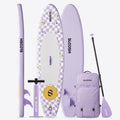 SLOOSH Purple Chase Flower Inflatable Stand Up Paddle Board-Bloom State