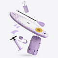 SLOOSH Purple Chase Flower Inflatable Stand Up Paddle Board-Bloom State