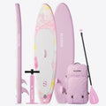 SLOOSH Inflatable SUP Pink Tie-dye-Bliss State, 126"×33"x6"