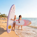 SLOOSH Inflatable SUP Pink Tie-dye-Bliss State, 126"×33"x6"
