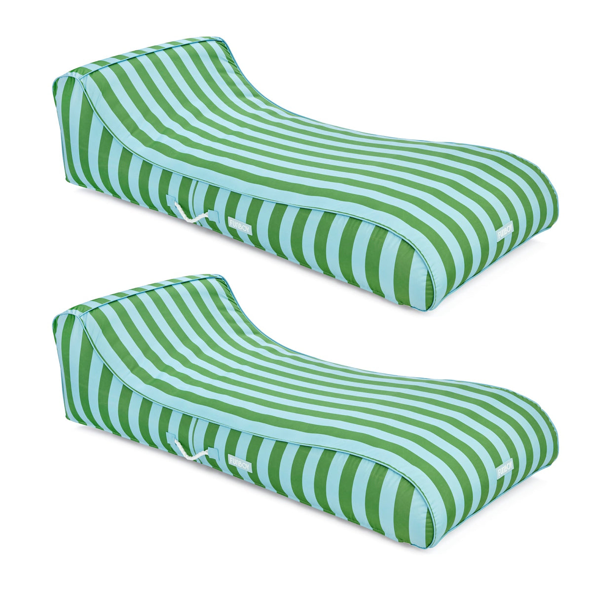 Fabric Sunbed Lounger