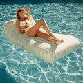 Fabric Sunbed Lounger