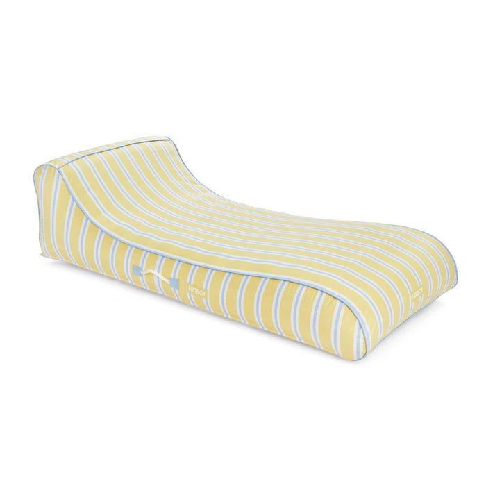 Fabric Sunbed Lounger