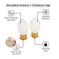 Inflatable Christmas Bulbs