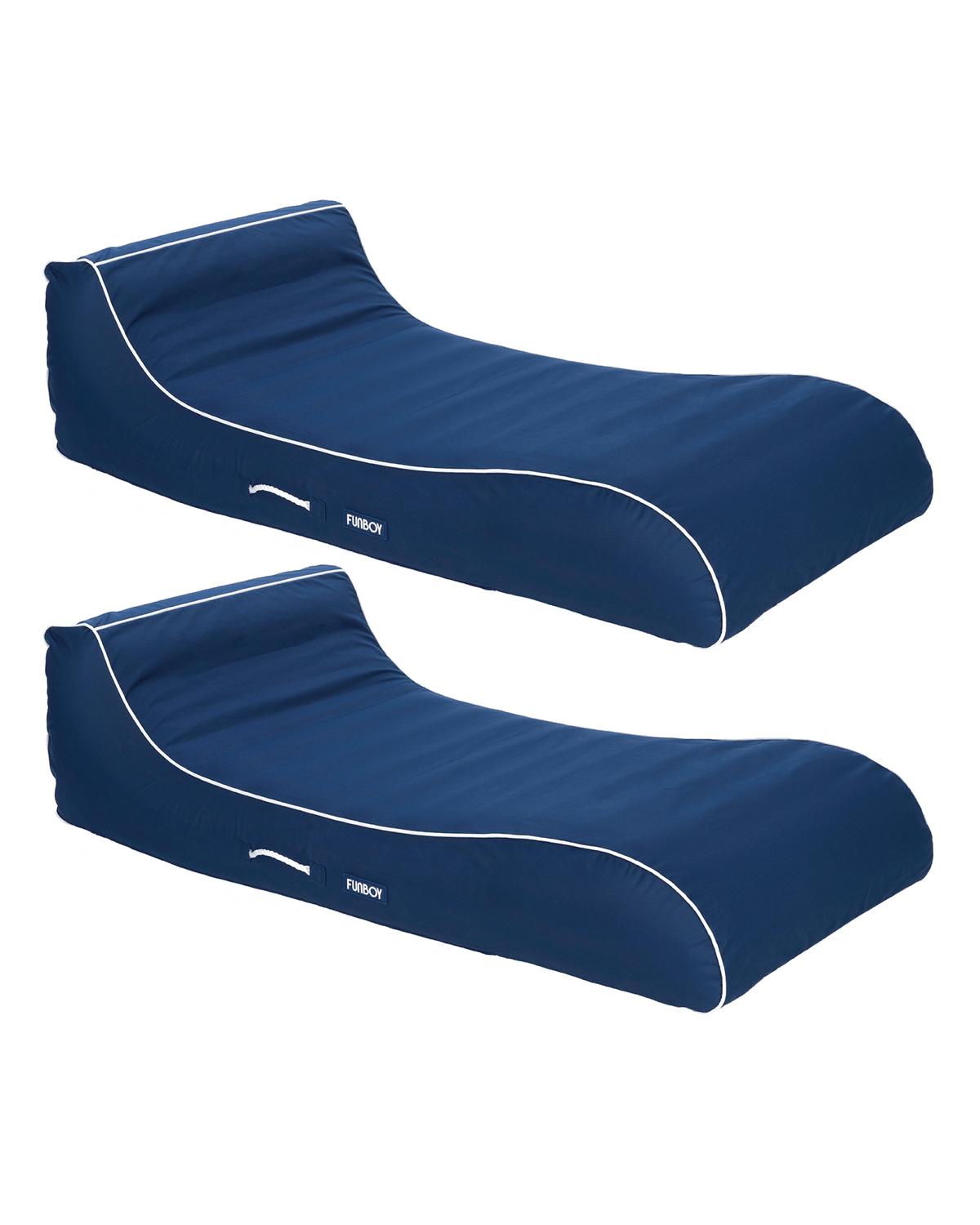 Fabric Sunbed Lounger
