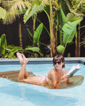 Clear Mocha Lounger