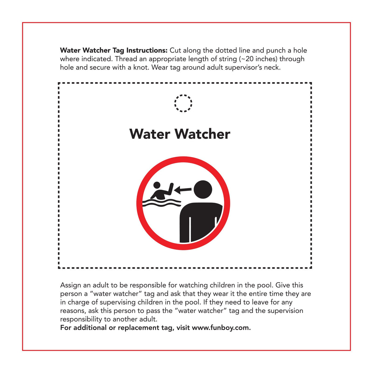 Water Watcher Tag