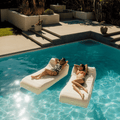 Fabric Sunbed Lounger