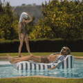 Fabric Sunbed Lounger