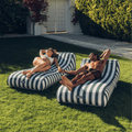 Fabric Sunbed Lounger