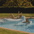 Fabric Sunbed Lounger