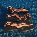 Cocoa Silhouette Clear Lounger
