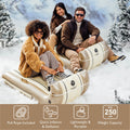 Inflatable Toboggan Snow Sled