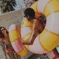 Vintage Lux Tube Float