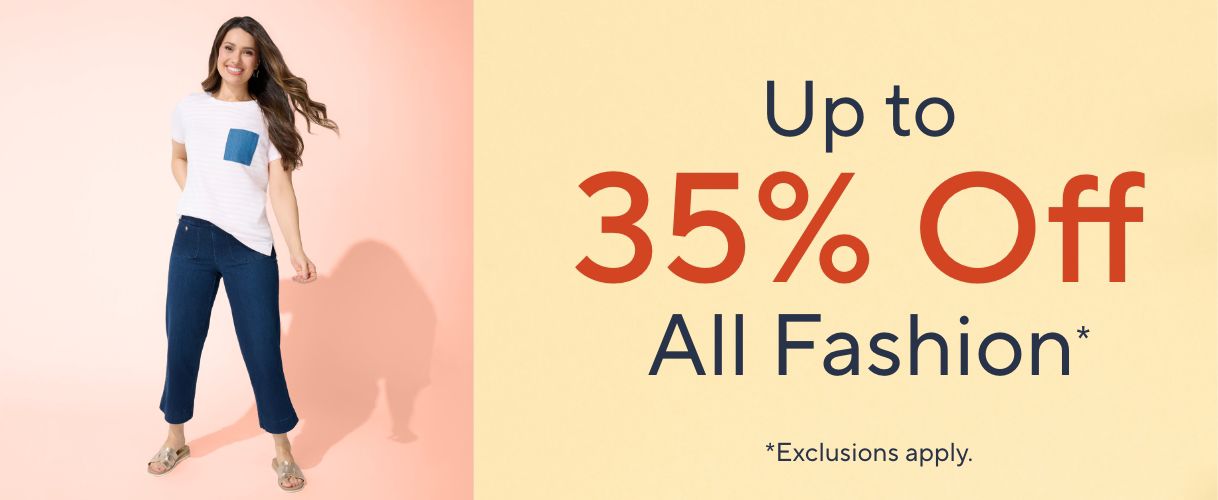 Up to 35% Off All Fashion